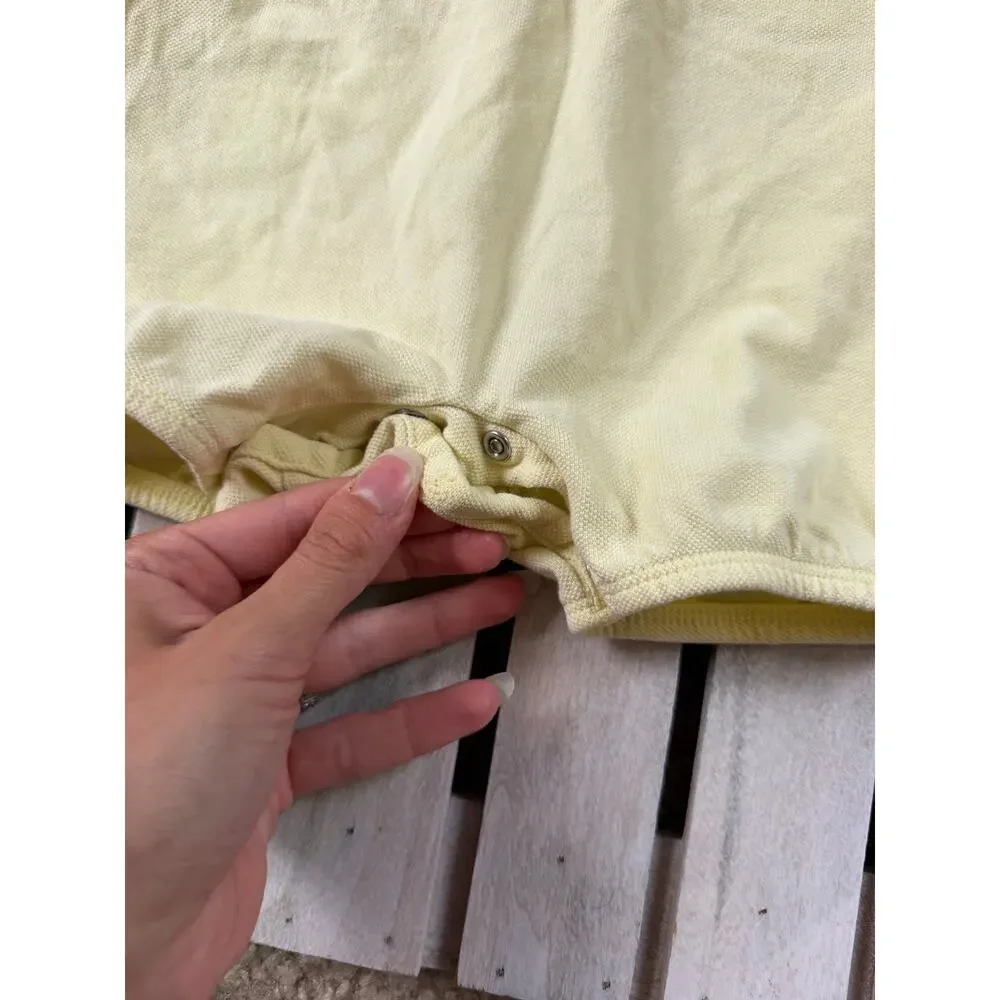 Vintage Ralph Lauren Yellow Blue Polo One Piece